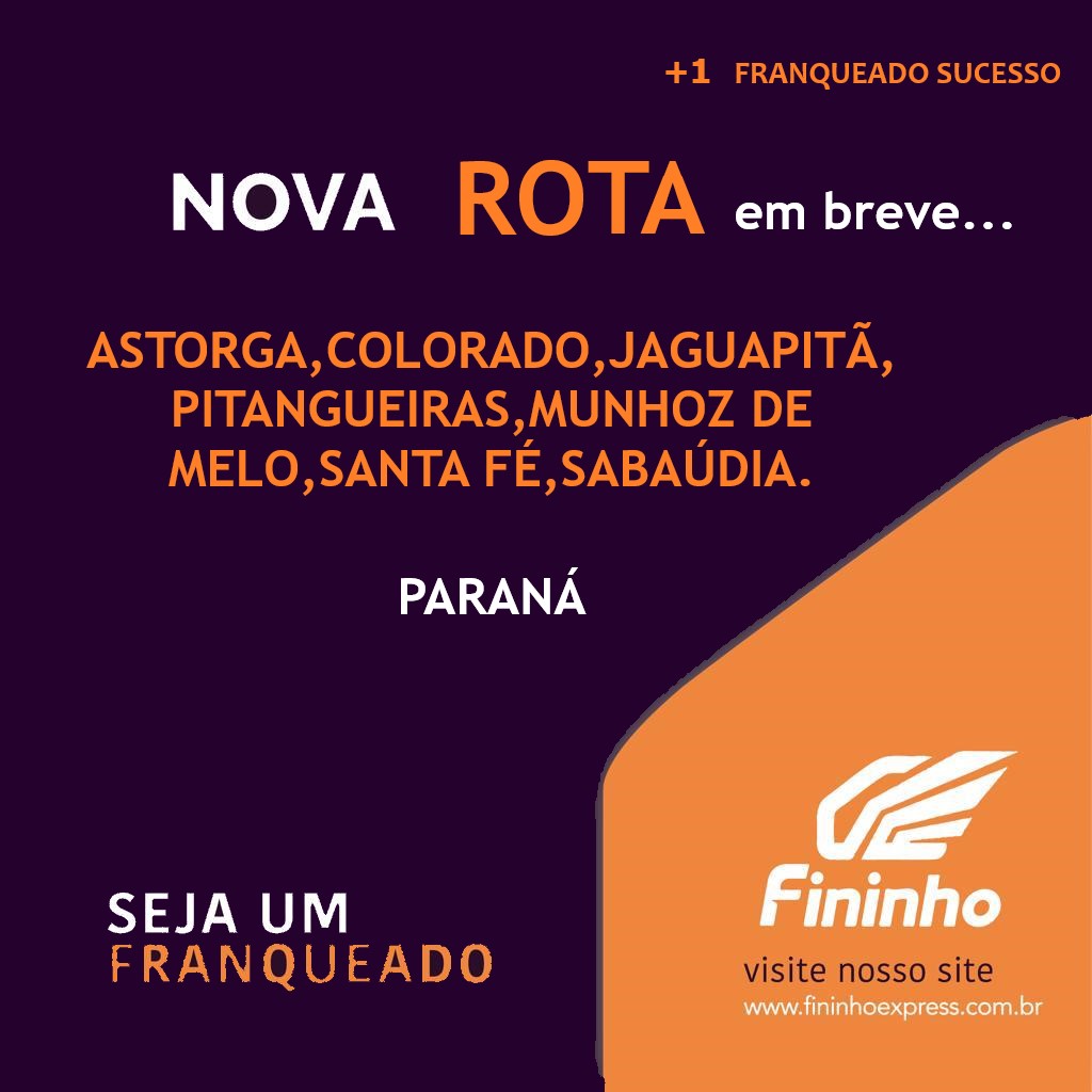 BREVE NOVA ROTA